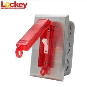 ล็อคปุ่มสวิตช์ผนังมาตรฐานของสหรัฐอเมริกา